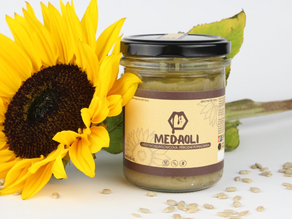Medovo slunečnicová pomazánka Medaoli bez lepku