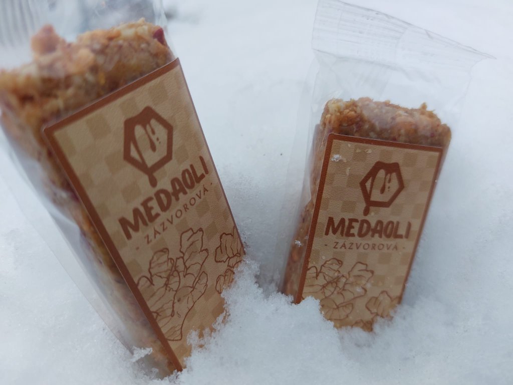 Zázvorová tyčinka s vysokým podílem vlákniny